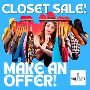 Closet Sale - MAKE AN OFFER!